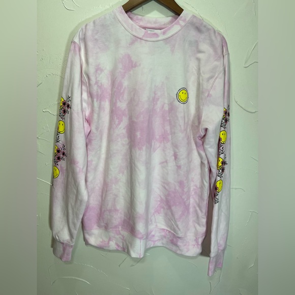 NWOT Samii Ryan BSR X Smiley Sweatshirt. SZ S Oversized - Picture 4 of 13